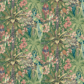 LW075/003 Rainforest Rabble Autumn 2020 Wallpaper by Linwood LW075/003 Rainforest Rabble Autumn 2020 Wallpaper by Linwood
