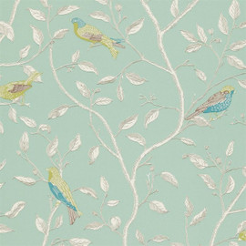 DOPWFI103 Finches One Sixty Wallpaper By Sanderson