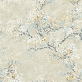 FI71105 Cherry Blossom Bloom French Impressionist Wallpaper by Today Interiors