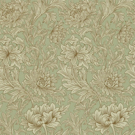 DMOWCH104 Chrysanthemum Toile Morris Volume V Wallpaper by Morris & Co