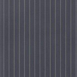 PRL5009/02 Langford Chalk Stripe Signature Stripe Library Wallpaper By Ralph Lauren