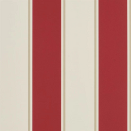 PRL703/08 Mapleton Stripe Signature Stripe Library Wallpaper By Ralph Lauren