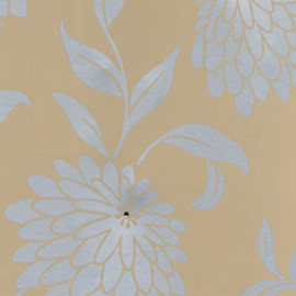 Kandola First Love Kew Gardens Crystalised, Beige and Silver - W1432/01/001 Pattern