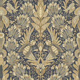 W261242 Hawksmoor Wide Width Wallpaper By Lewis & Wood