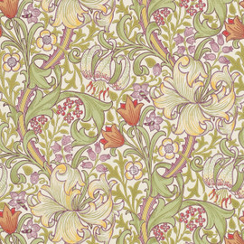 210399 Golden Lily Archive Wallpapers by Morris & Co