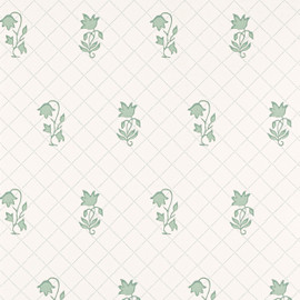 W7010-03 Berkeley Sprig Small Design II Wallpaper by Colefax and Fowler