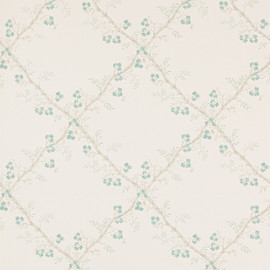 W7008-03 Trefoil Trellis Small Design II Wallpaper by Colefax and Fowler