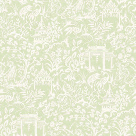 G78509 Garden Toile Secret Garden Wallpaper by Galerie