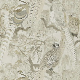 FG085/K102 Game Birds Modern Country Wallpaper By Mulberry Home FG085/K102 Game Birds Modern Country Wallpaper By Mulberry Home