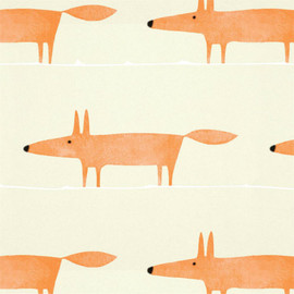 112271 Mr Fox Esala Wallpaper By Scion
