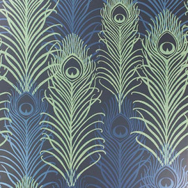 W6541-01 Peacock Wallpaper by Matthew Williamson Wallpaper Collection