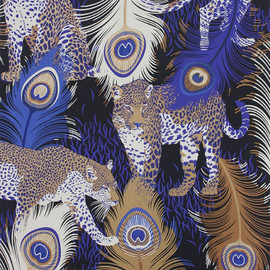 W6805-01 Leopardo Wallpaper by Matthew Williamson Wallpaper Collection