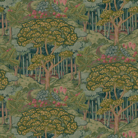 BW45106/3 Ruskin Original Brantwood Emerald Wallpaper By GP & J Baker BW45106/3 Ruskin Original Brantwood Emerald Wallpaper By GP & J Baker