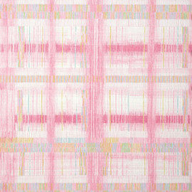AT9845 Takao Weave Nara Fuchsia Wallpaper by Anna French