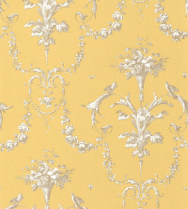 LBTJ87922524 Corne D'Abondance Les Belles Toiles De Jouy Wallpaper by Casadeco