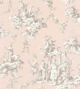 LBTJ87934305 Palais De Chine Les Belles Toiles De Jouy Wallpaper by Casadeco