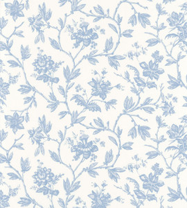 LBTJ87966726 Rosa Les Belles Toiles De Jouy Wallpaper by Casadeco