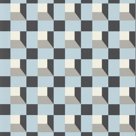 112944 Blocks Colour 3 Cornflower Wallpaper by Harlequin 112944 Blocks Colour 3 Cornflower Wallpaper by Harlequin