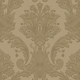 7397 Amara Damask Metallic Gold Wallpaper By Belgravia