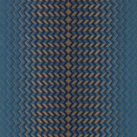 W0150/03 Fragment Fusion Midnight/Copper Wallpaper by Clarke & Clarke