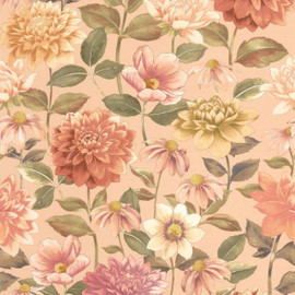 GADN87664419 Dahlia Gardens Wallpaper by Casadeco GADN87664419 Dahlia Gardens Wallpaper by Casadeco