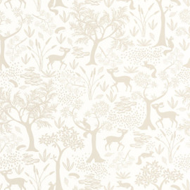88261157 Poetic Forest Once Upon A Time Naturel Wallpaper by Casadeco