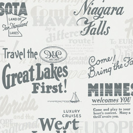 6815-20 Graphic Modern Home White Wallpaper By Galerie