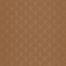 103822223 Edgar Golden Age Caramel Or Wallpaper By Caselio