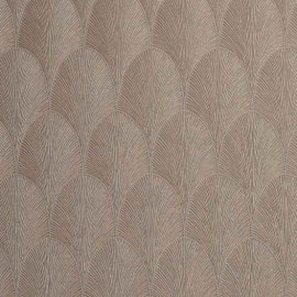 75781528 Tourmaline Textures Metalliques Taupe and Dore Wallpaper by Casamance