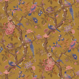 BW45094/7 Eltham Ashmore Ochre Wallpaper By GP & J Baker BW45094/7 Eltham Ashmore Ochre Wallpaper By GP & J Baker