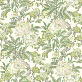 BW45095/3 Summer Peony Ashmore Green Wallpaper By GP & J Baker BW45095/3 Summer Peony Ashmore Green Wallpaper By GP & J Baker