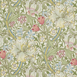 210398 Golden Lily Archive Wallpapers by Morris & Co 210398 Golden Lily Archive Wallpapers by Morris & Co