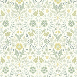 86337108 Archibald Arts and Crafts Vert Amande Wallpaper by Casadeco 86337108 Archibald Arts and Crafts Vert Amande Wallpaper by Casadeco