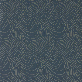 111591 Formation Colour 4 Moonlight Wallpaper by Harlequin
