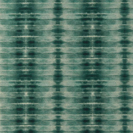 W0167/03 Etera Lusso Teal Wallpaper by Clarke & Clarke