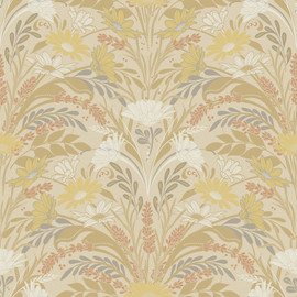 S24118 Varmdo Sommarang 2 Yellow Wallpaper By Galerie
