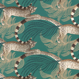 W450/05 Delilah Temperley London Jade Wallpaper By Romo W450/05 Delilah Temperley London Jade Wallpaper By Romo