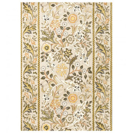 127401 Wilhelmina Linen Mustard Rug by Morris & Co 127401 Wilhelmina Linen Mustard Rug by Morris & Co