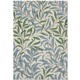 428607 Willow Boughs Leafy Arbor Rug by Morris & Co