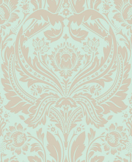 103435 Desire Mint Established Wallpaper by Graham and Brown