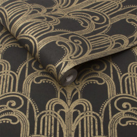 104299 Art Deco Established Wallpaper by Graham and Brown