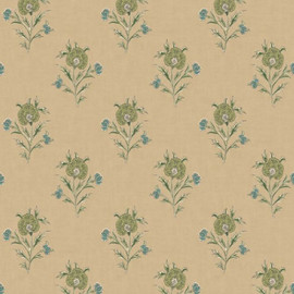 FG111/S16 Somerton Print Club Emerald Wallpaper by Mulberry Home FG111/S16 Somerton Print Club Emerald Wallpaper by Mulberry Home