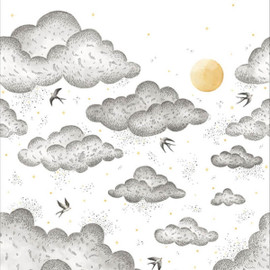 MLGT104190989 Celeste Mural Moonlight 2 Wallpaper By Caselio MLGT104190989 Celeste Mural Moonlight 2 Wallpaper By Caselio