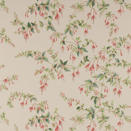 W7018/03 Fuchsia Ashdown Pink/Green Wallpaper By Colefax and Fowler W7018/03 Fuchsia Ashdown Pink/Green Wallpaper By Colefax and Fowler