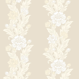 ET12705 Blooming Stripe Arts and Crafts Wallpaper By Galerie ET12705 Blooming Stripe Arts and Crafts Wallpaper By Galerie