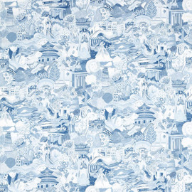 121127 Journey of Discovery Velvet Colour 3 Wild Water Exhale Harlequin Fabric