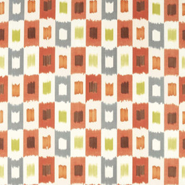 121130 Shiruku Colour 3 Paprika Sketched Nectar Harlequin Fabric 121130 Shiruku Colour 3 Paprika Sketched Nectar Harlequin Fabric