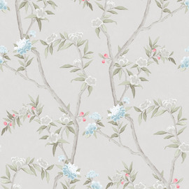 1900-2 Chinoiserie Spring Blossom Wallpaper By Galerie 1900-2 Chinoiserie Spring Blossom Wallpaper By Galerie