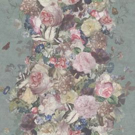 CH01325 Ophelia Chelsea Teal Wallpaper By Sketch Twenty 3