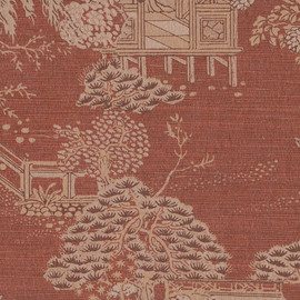 CH01328 Pagoda Chelsea Russet Wallpaper By Sketch Twenty 3